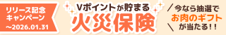 Vポイントが貯まる火災保険